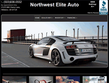 Tablet Screenshot of northwesteliteauto.com